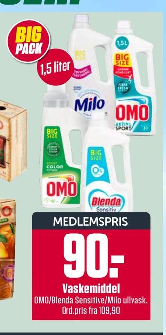 Europris Vaskemiddel tilbud
