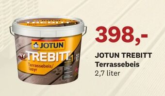 Bygger'n JOTUN TREBITT Terrassebeis tilbud