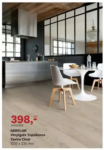 Bygger'n GERFLOR Vinylgulv Topsilence Tavira Clear tilbud