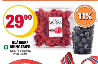 Coop Extra Blåbær/Bringebær tilbud
