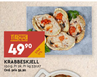 Coop Mega Krabbeskjell tilbud