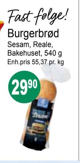 Joker Burgerbrød tilbud