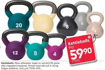 Rusta Kettlebells tilbud