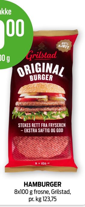 Kiwi Hamburger tilbud