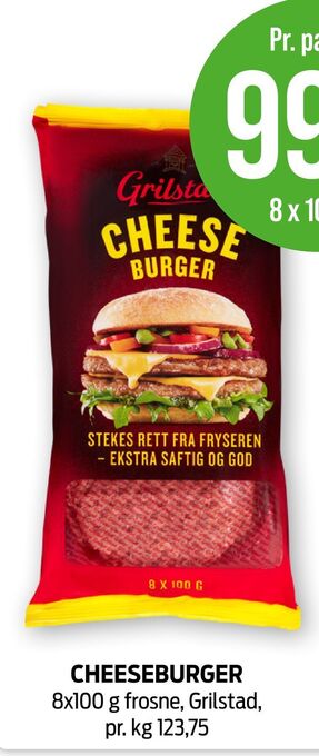 Kiwi Cheeseburger tilbud