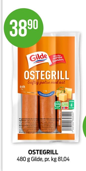 Kiwi Ostegrill tilbud