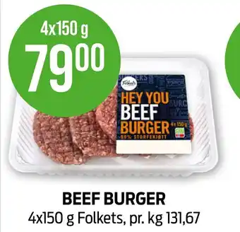 Kiwi Beef burger tilbud