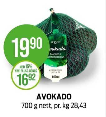 Kiwi Avokado tilbud
