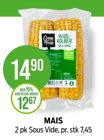 Kiwi Mais tilbud