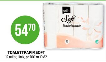 Kiwi Toalettpapir soft tilbud