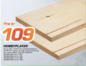 Coop Byggmix Hobbyplater tilbud