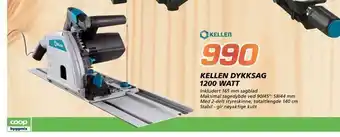 Coop Byggmix Kellen dykksag 1200 watt tilbud