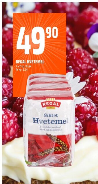Coop Obs Regal hvetemel tilbud