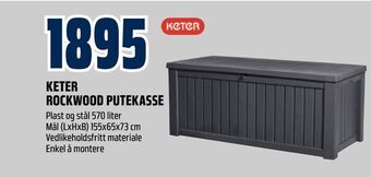 Keter rockwood putekasse