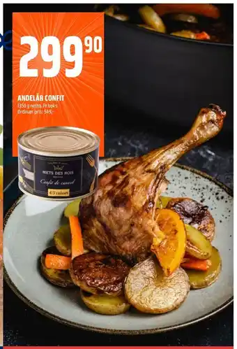 Coop Obs Andelår confit tilbud