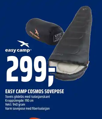 Coop Obs Easy camp cosmos sovepose tilbud