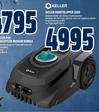 Obs Bygg Kellen robotklipper s600 tilbud