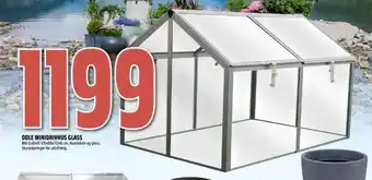 Obs Bygg Odle minidrivhus glass tilbud