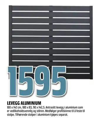 Obs Bygg Aluminium tilbud