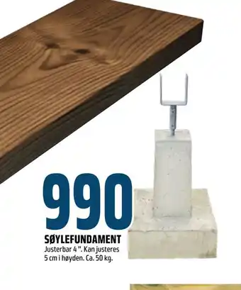 Obs Bygg Søylefundament tilbud