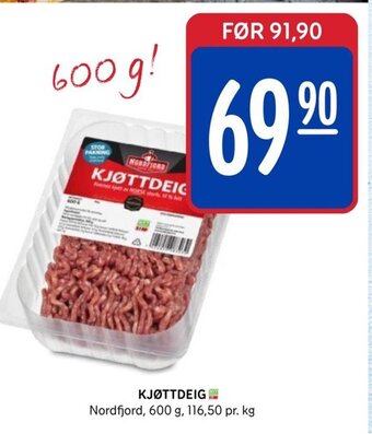 Rema 1000 Kjøttdeig tilbud