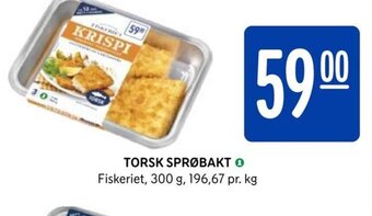 Rema 1000 Torsk Sprøbakt tilbud