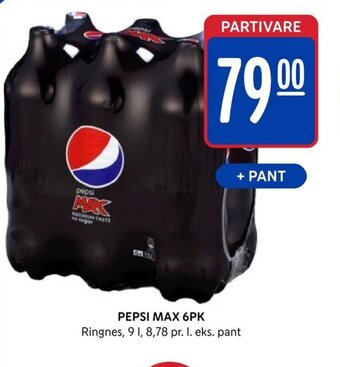 Rema 1000 Pepsi Max 6Pk tilbud