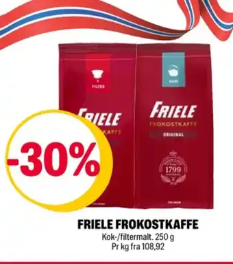 Coop Extra Friele tilbud