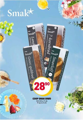 Coop Extra Smak brød tilbud