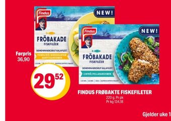 Coop Extra Findus ferdigretter tilbud