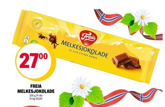 Coop Extra Melkesjokolade sjokoladeplate tilbud