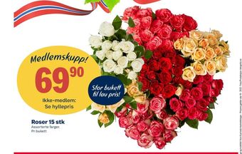 Coop Extra Ukjent bukett tilbud