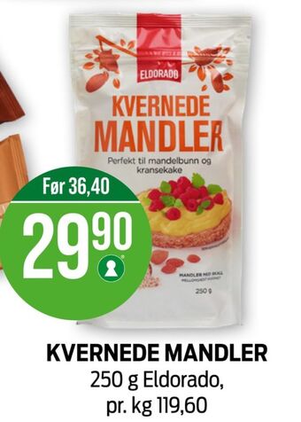 Kiwi Eldorado mandler tilbud