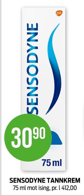 Kiwi Sensodyne tannkrem tilbud