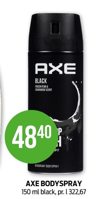 Kiwi Axe deodorant spray tilbud