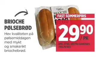 United bakeries pølsebrød