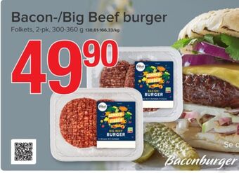 Spar Folkets hamburger tilbud