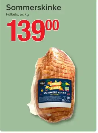Spar Folkets skinke tilbud