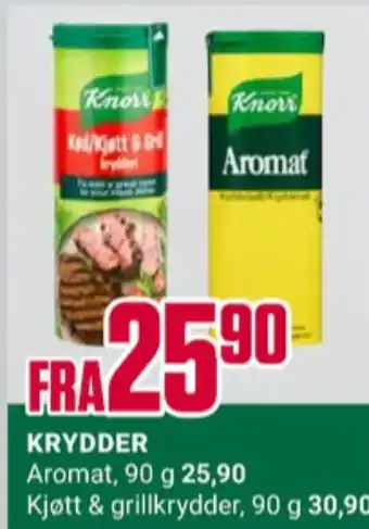 Europris Knorr krydder tilbud