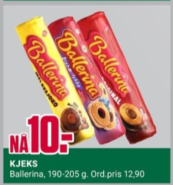 Europris Ballerina kjeks tilbud