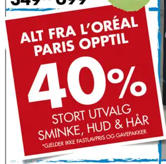 Sparkjøp Loreal tilbud