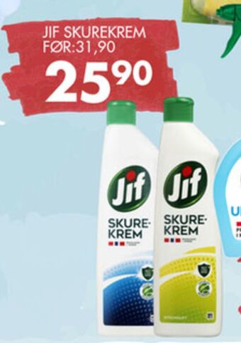 Sparkjøp Jif skurekrem tilbud