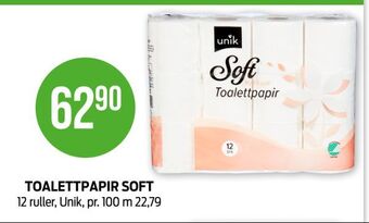 Kiwi Toalettpapir soft tilbud