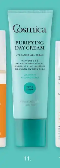 Vitusapotek Cosmica Face Pure Glow Purifying dagkrem tilbud