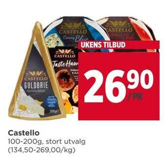 Meny Castello tilbud