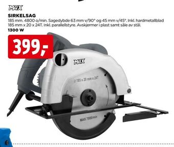 jem & fix Sirkelsag tilbud