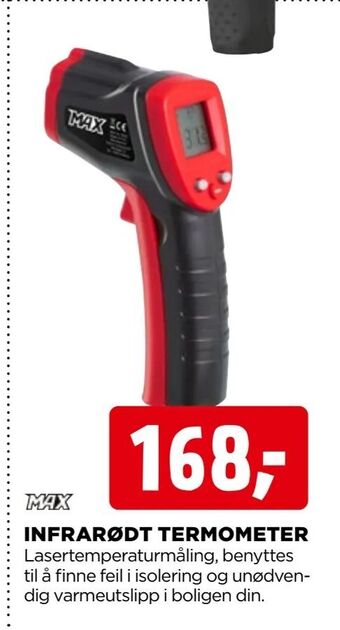 jem & fix Infrarødt termometer tilbud