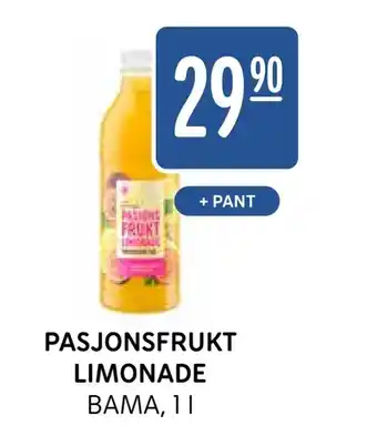 Rema 1000 Pasjonsfrukt limonade tilbud