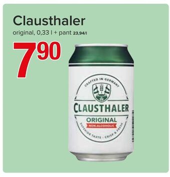Spar Clausthaler tilbud