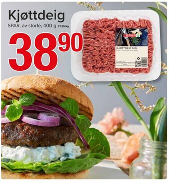 Spar Kjøttdeig tilbud